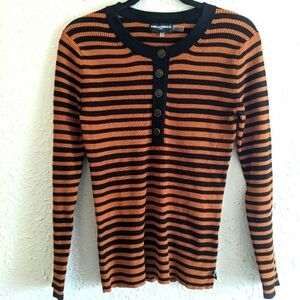 Karl Lagerfeld Striped Sweater